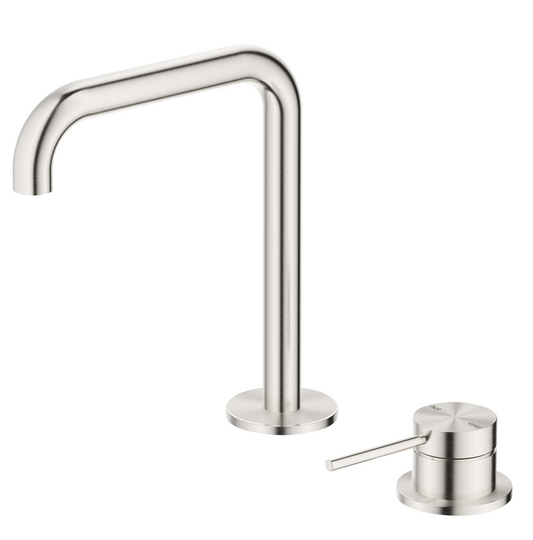 Mica Basin Hob Spout & Mixer - Brushed Nickel - (BOM)
