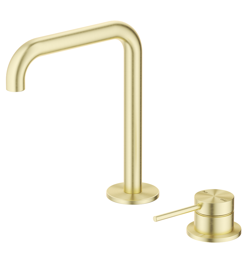 Mica Basin Hob Spout & Mixer - French Gold - (BOM)
