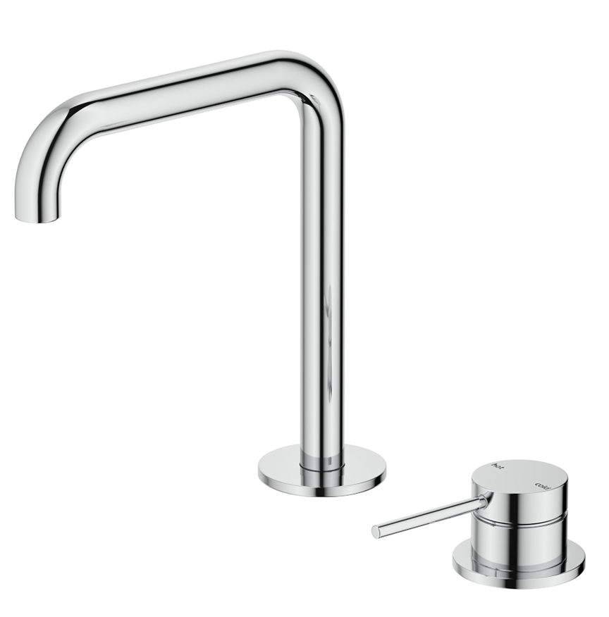 Mica Basin Hob Spout & Mixer - Chrome - (BOM)