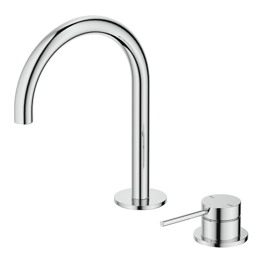 Mica Basin Hob Spout & Mixer - Chrome - (BOM)