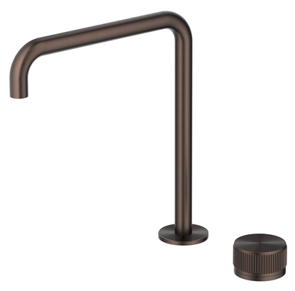Mica Tall Hob Spout & Mixer - Dusk Bronze - (BOM)