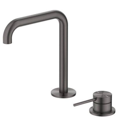 Mica Basin Hob Spout & Mixer - Gunmetal - (BOM)