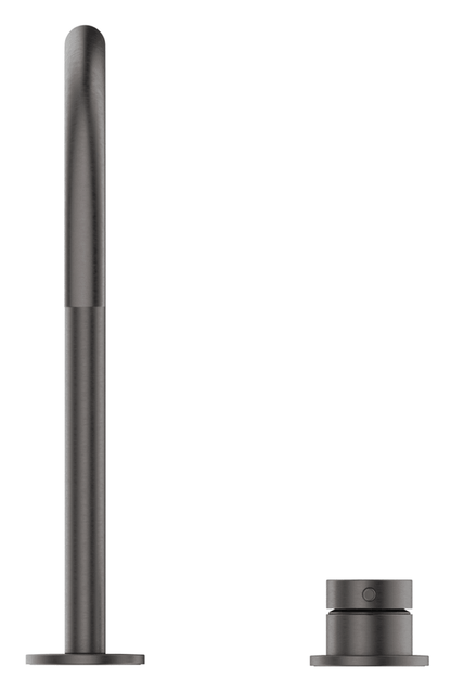 Mica Tall Hob Spout & Mixer - Gunmetal - (BOM)