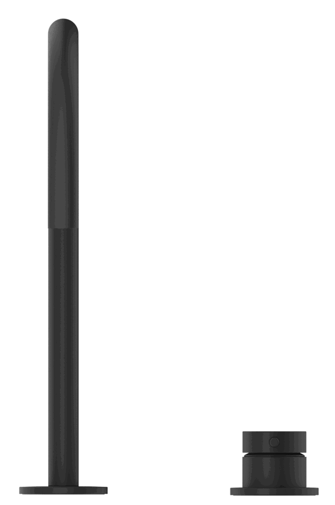 Mica Tall Hob Spout & Mixer - Black - (BOM)