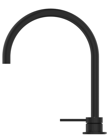 Mica Tall Hob Spout & Mixer - Black - (BOM)