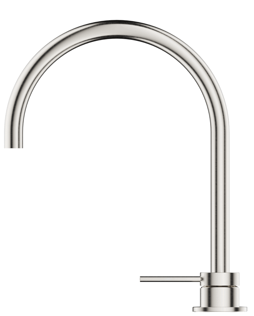 Mica Tall Hob Spout & Mixer - Brushed Nickel - (BOM)