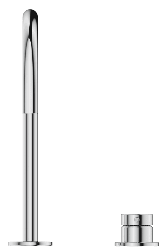 Mica Tall Hob Spout & Mixer - Chrome - (BOM)