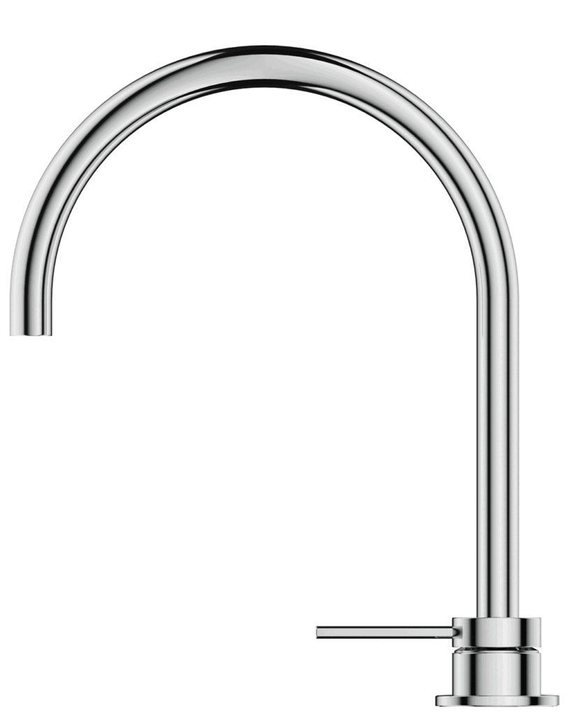 Mica Tall Hob Spout & Mixer - Chrome - (BOM)