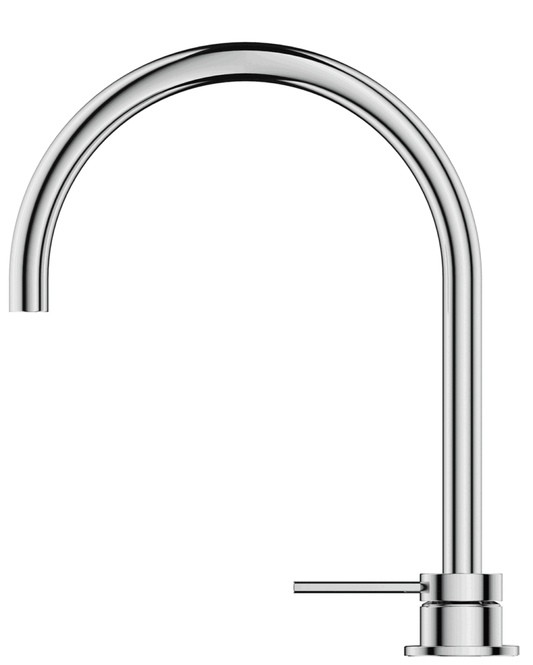 Mica Tall Hob Spout & Mixer - Chrome - (BOM)