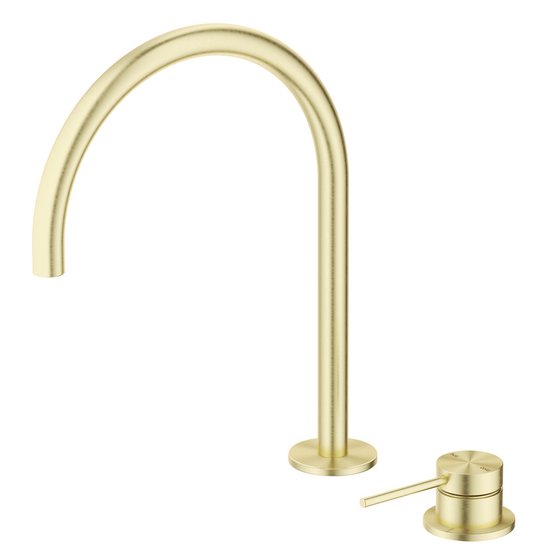 Mica Tall Hob Spout & Mixer - French Gold - (BOM)