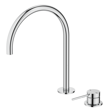 Mica Tall Hob Spout & Mixer - Chrome - (BOM)