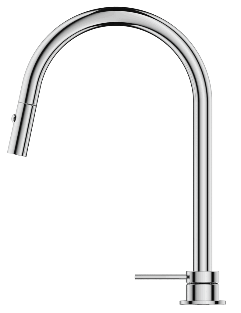 Mica PO Kitchen Hob Spout & Mixer - Chrome - (BOM)