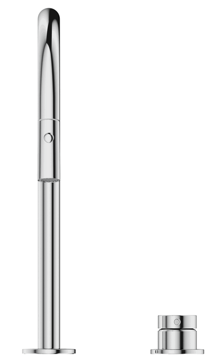 Mica PO Kitchen Hob Spout & Mixer - Chrome - (BOM)