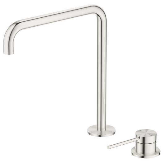 Mica Tall Hob Spout & Mixer - Brushed Nickel - (BOM)
