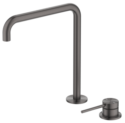 Mica Tall Hob Spout & Mixer - Gunmetal - (BOM)