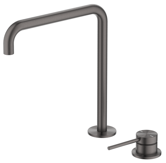 Mica Tall Hob Spout & Mixer - Gunmetal - (BOM)