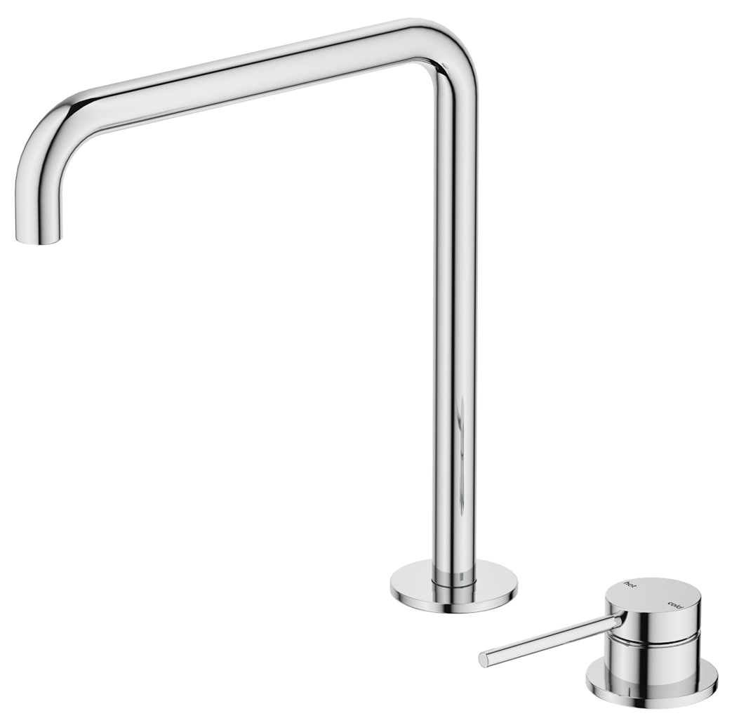 Mica Tall Hob Spout & Mixer - Chrome - (BOM)