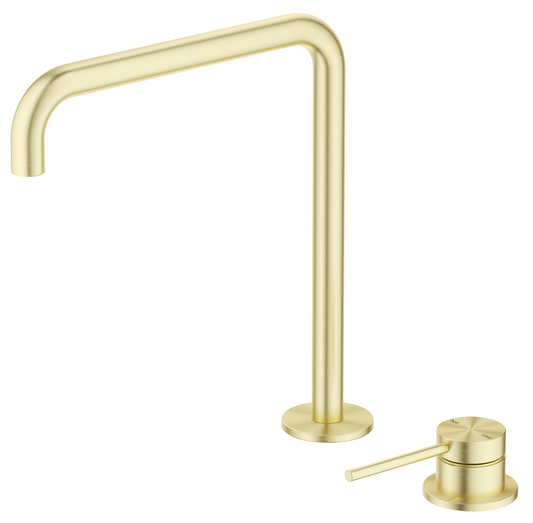 Mica Tall Hob Spout & Mixer - French Gold - (BOM)