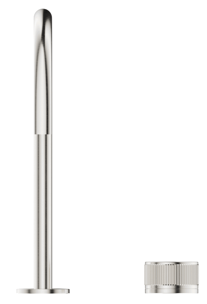 Mica Tall Hob Spout & Mixer - Brushed Nickel - (BOM)