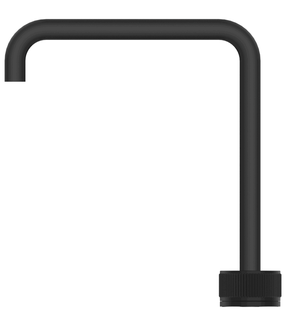 Mica Tall Hob Spout & Mixer - Black - (BOM)