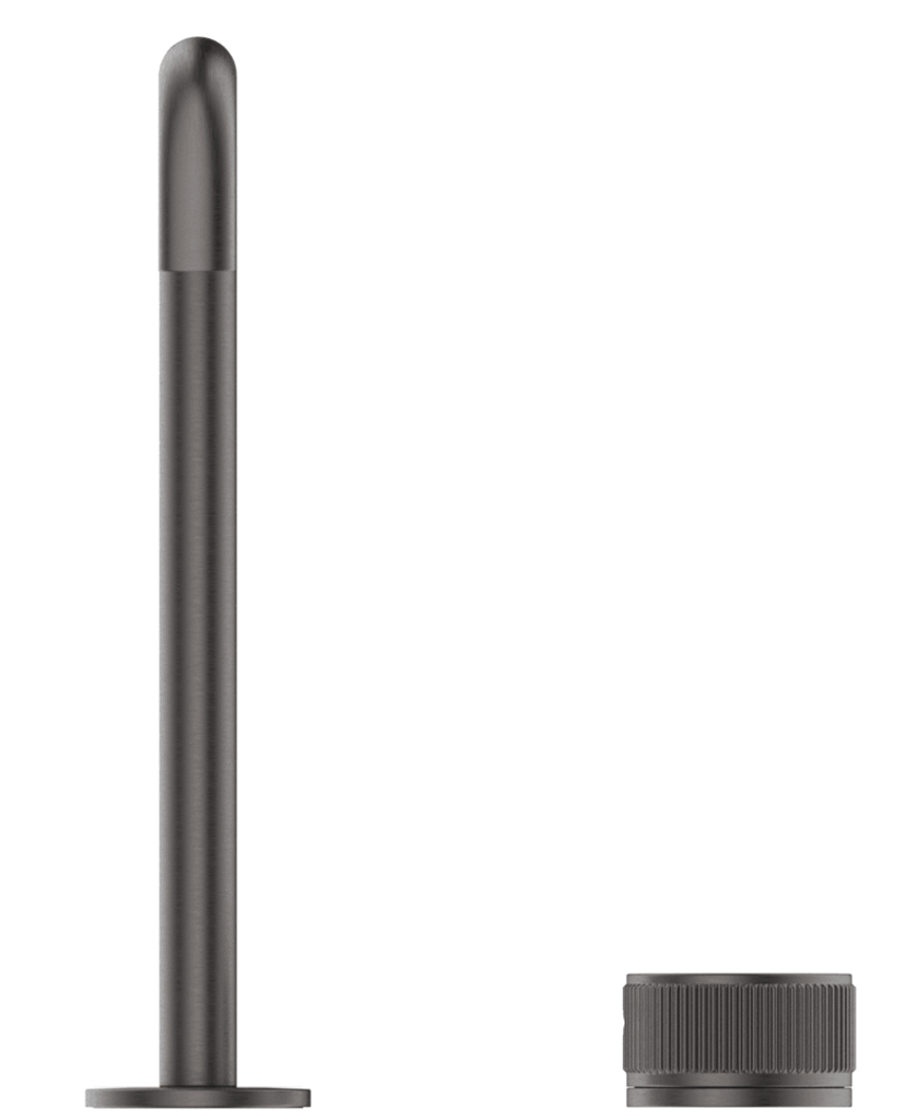 Mica Tall Hob Spout & Mixer - Gunmetal - (BOM)