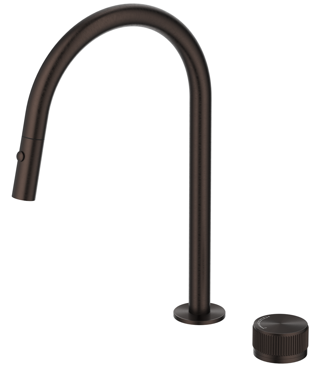 Mica PO Kitchen Hob Spout & Mixer - Dusk Bronze - (BOM)