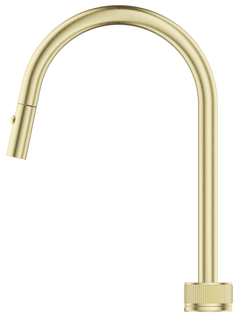 Mica PO Kitchen Hob Spout & Mixer - French Gold - (BOM)