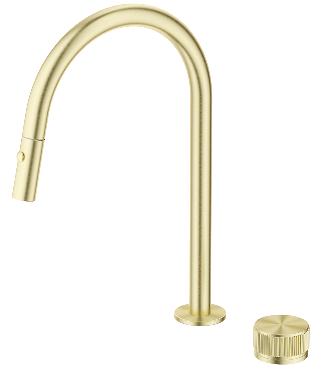 Mica PO Kitchen Hob Spout & Mixer - French Gold - (BOM)