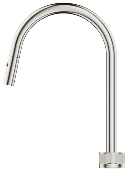 Mica PO Kitchen Hob Spout & Mixer - Brushed Nickel - (BOM)
