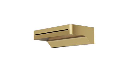 Hugo Waterfall Bath Spout - Brushed Brass