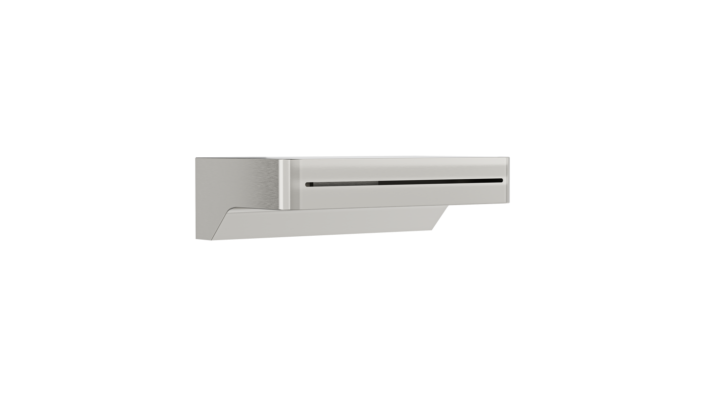 Hugo Waterfall Bath Spout - Brushed Nickel