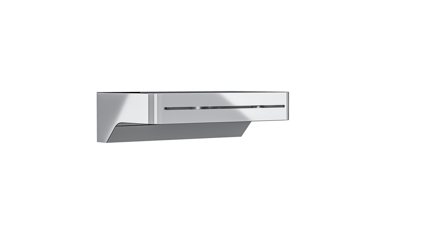 Hugo Waterfall Bath Spout - Chrome