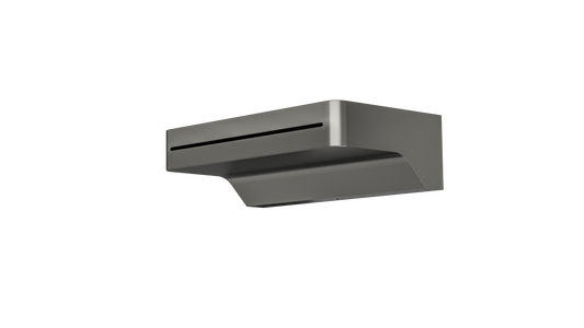 Hugo Waterfall Bath Spout - Gunmetal