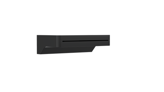 Hugo Waterfall Bath Spout - Matte Black