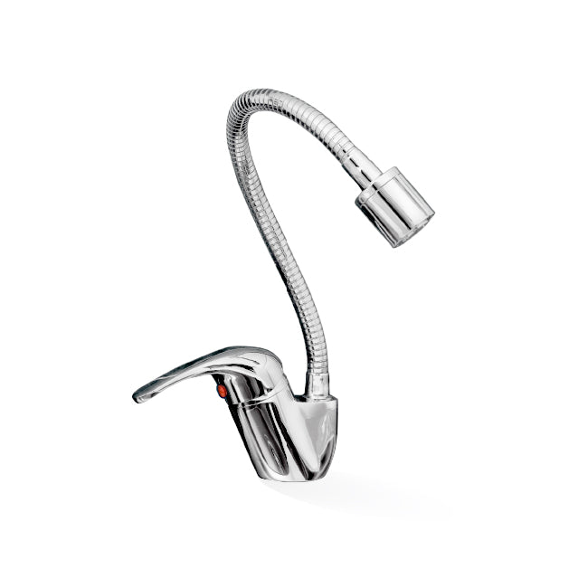 Helena Cobra-Flex Sink Mixer with Vegetable Spray - Chrome