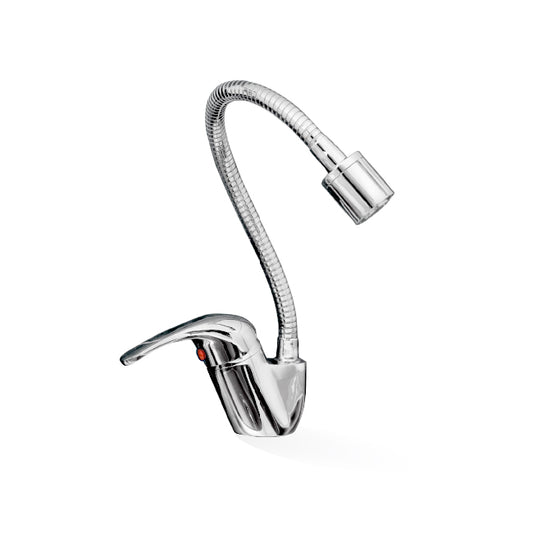 Helena Cobra-Flex Sink Mixer with Vegetable Spray - Chrome