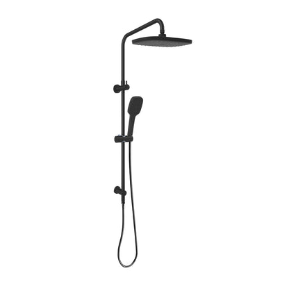 Huntingwood Twin Shower With Rail - Matte Black
