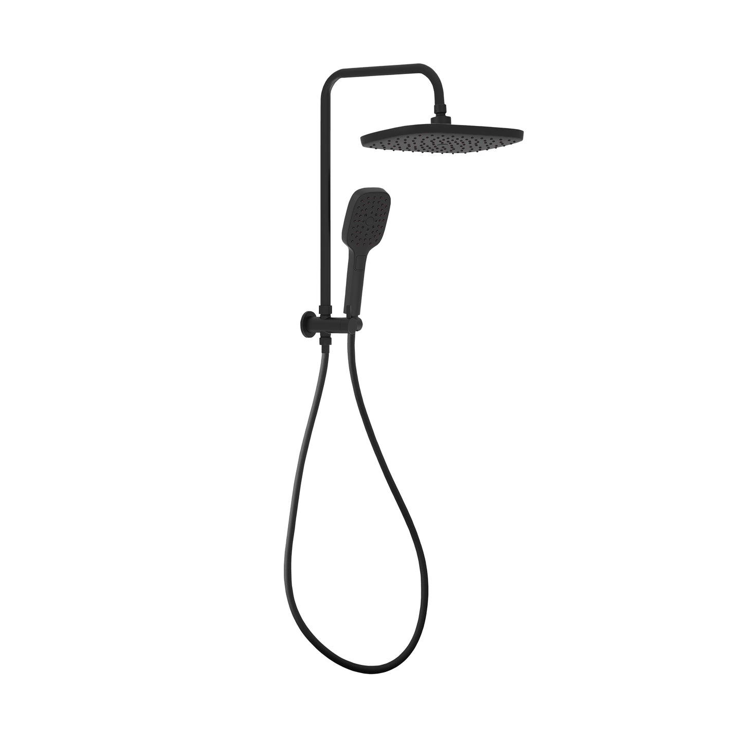 Huntingwood Twin Shower - Matte Black