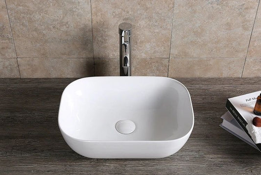 Gloss White 
Above Counter Basin 460*330*135
