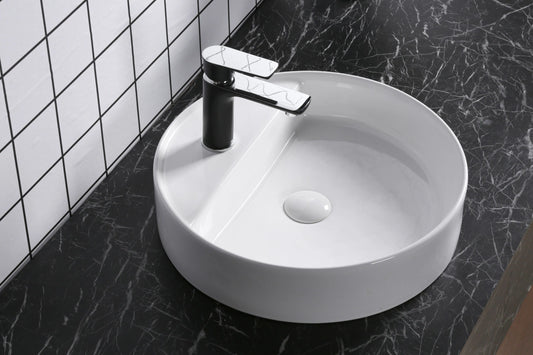Gloss White 
Above Counter Basin 450*450*110
