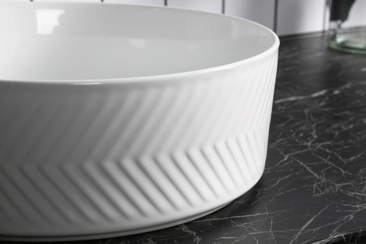 Gloss White 
Above Counter Basin 360*360*120
