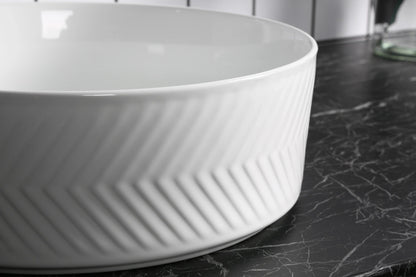 Gloss White 
Above Counter Basin 360*360*120