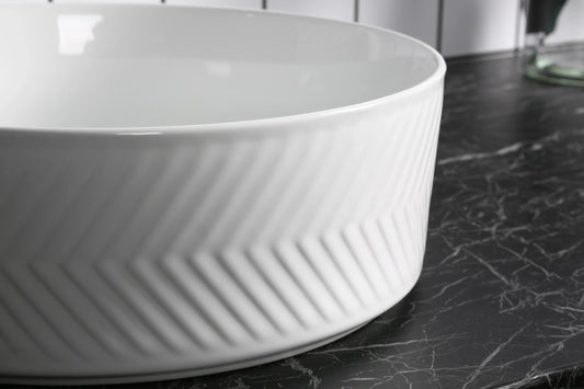 Gloss White 
Above Counter Basin 360*360*120