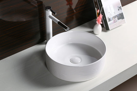 Gloss White 
Above Counter Basin 400*400*130