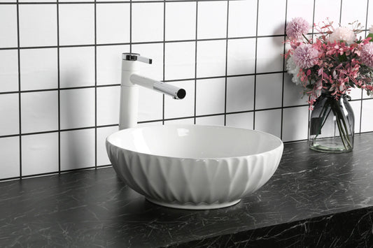 Gloss White 
Above Counter Basin 400*400*130