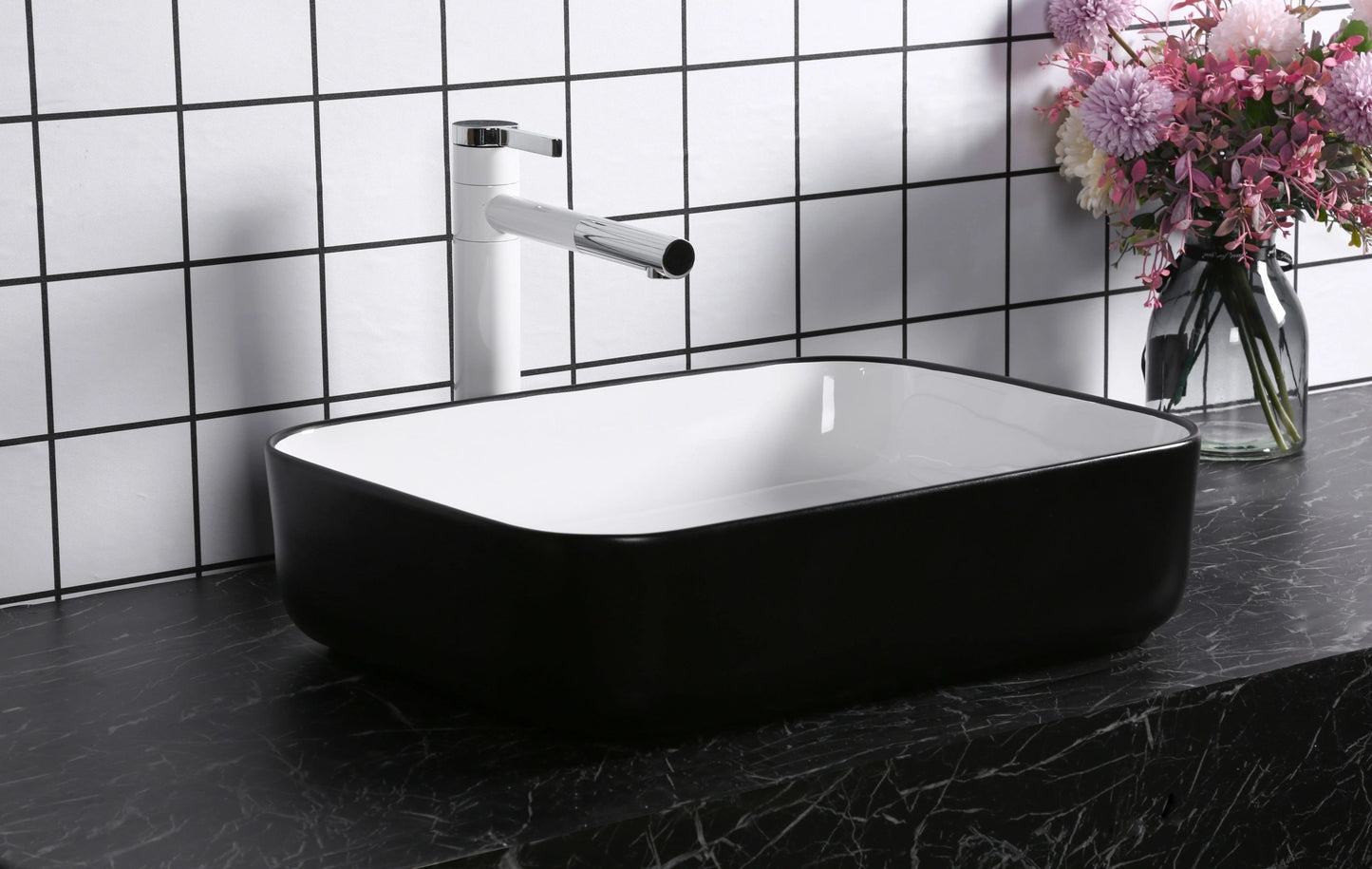 Gloss Black / White
Above Counter Basin 500*400*135