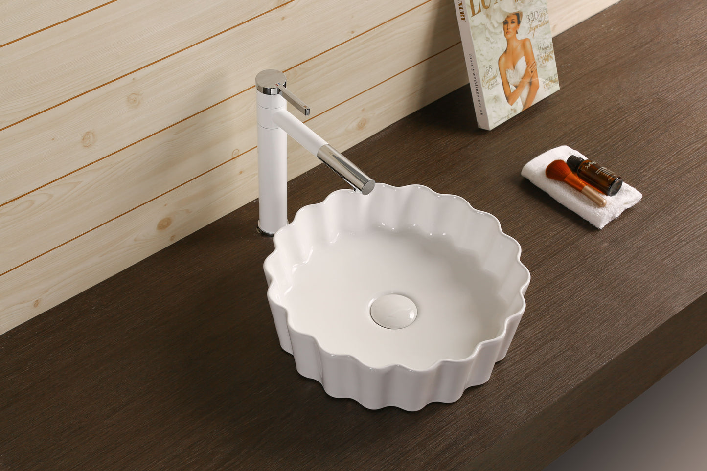 Gloss White
Above Counter Basin 385*385*110