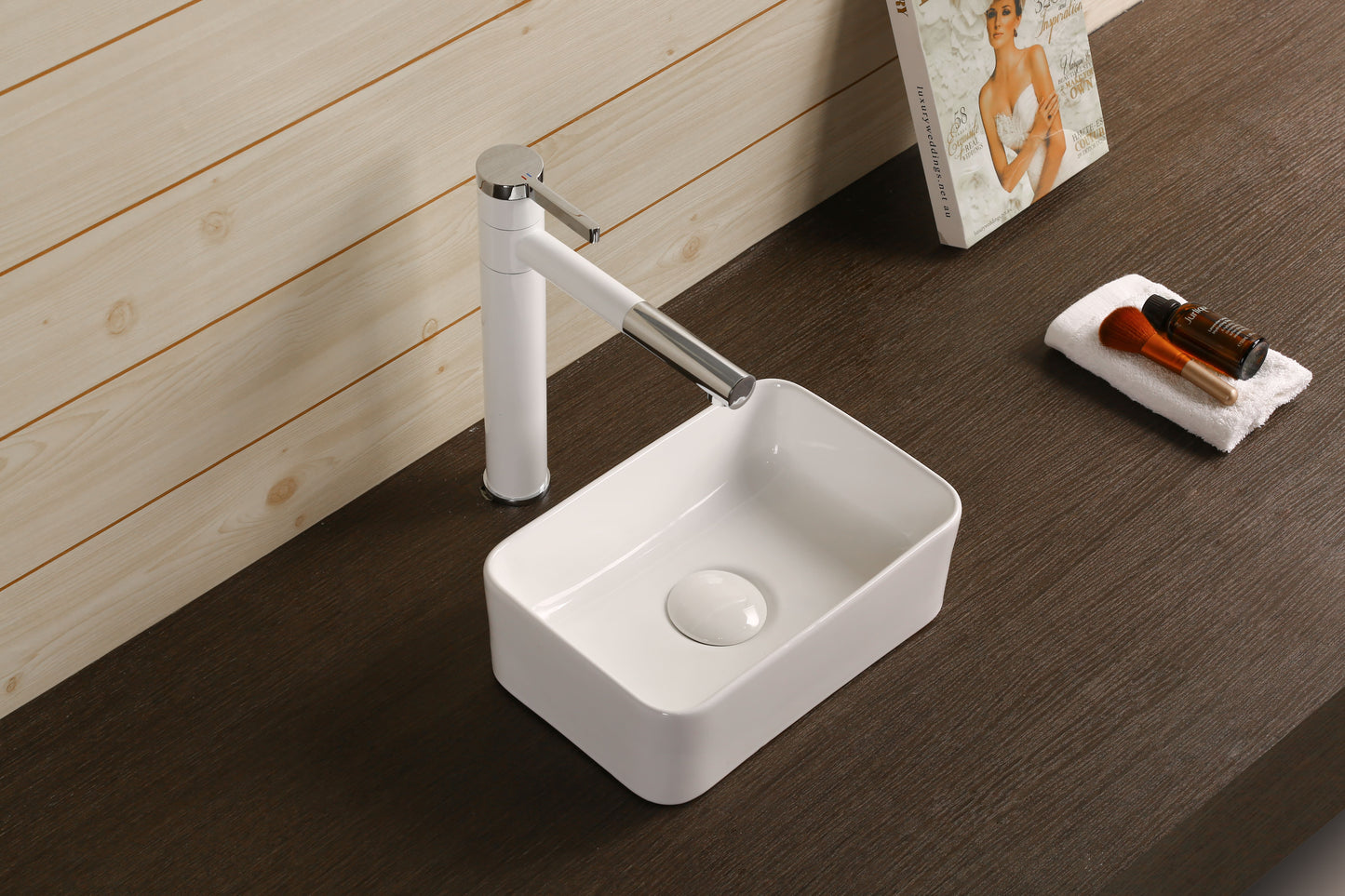 Gloss White 
Above Counter Basin 300*200*100