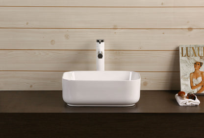 Gloss White 
Above Counter Basin 400*300*140