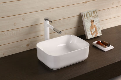 Gloss White 
Above Counter Basin 400*300*140
